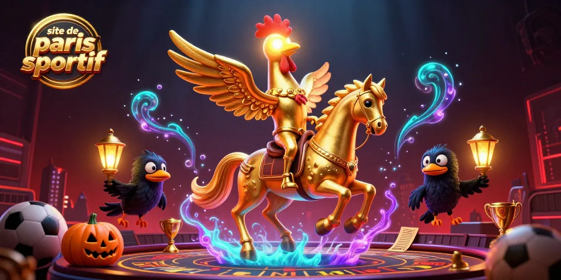 Pariez avec des cotes élevées sur le meilleur site de paris sportif, décoré d'éléments de casino fascinants.