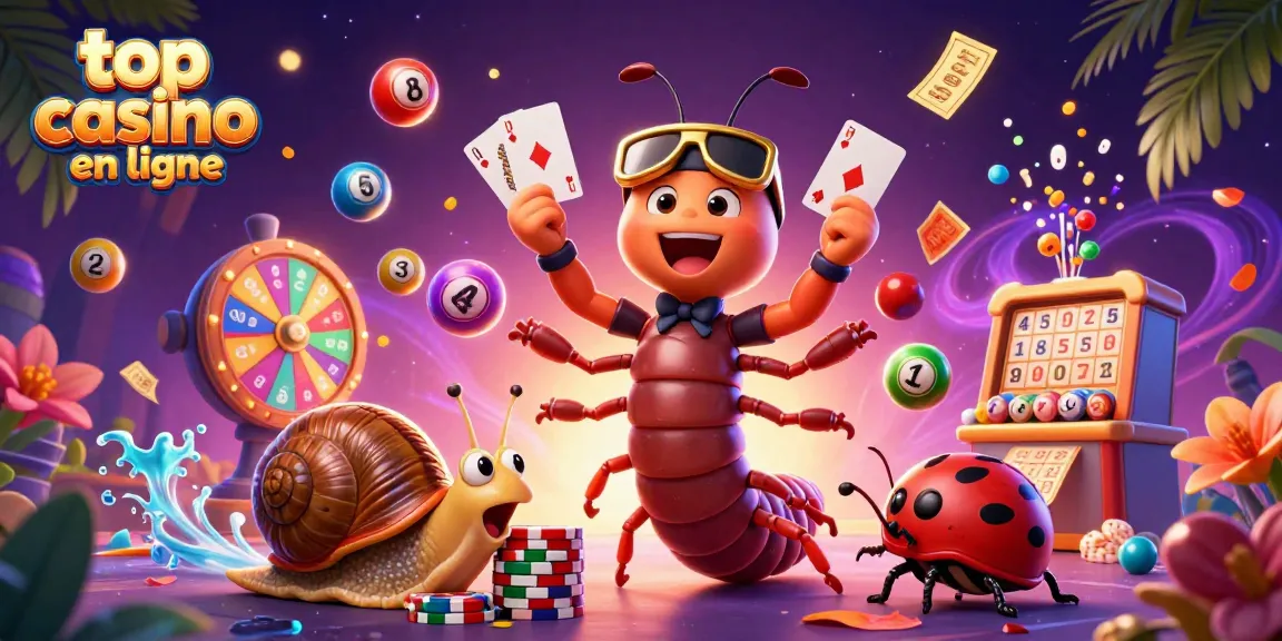 Faites vos jeux au top casino en ligne avec un millipède dealer et des éléments de bingo