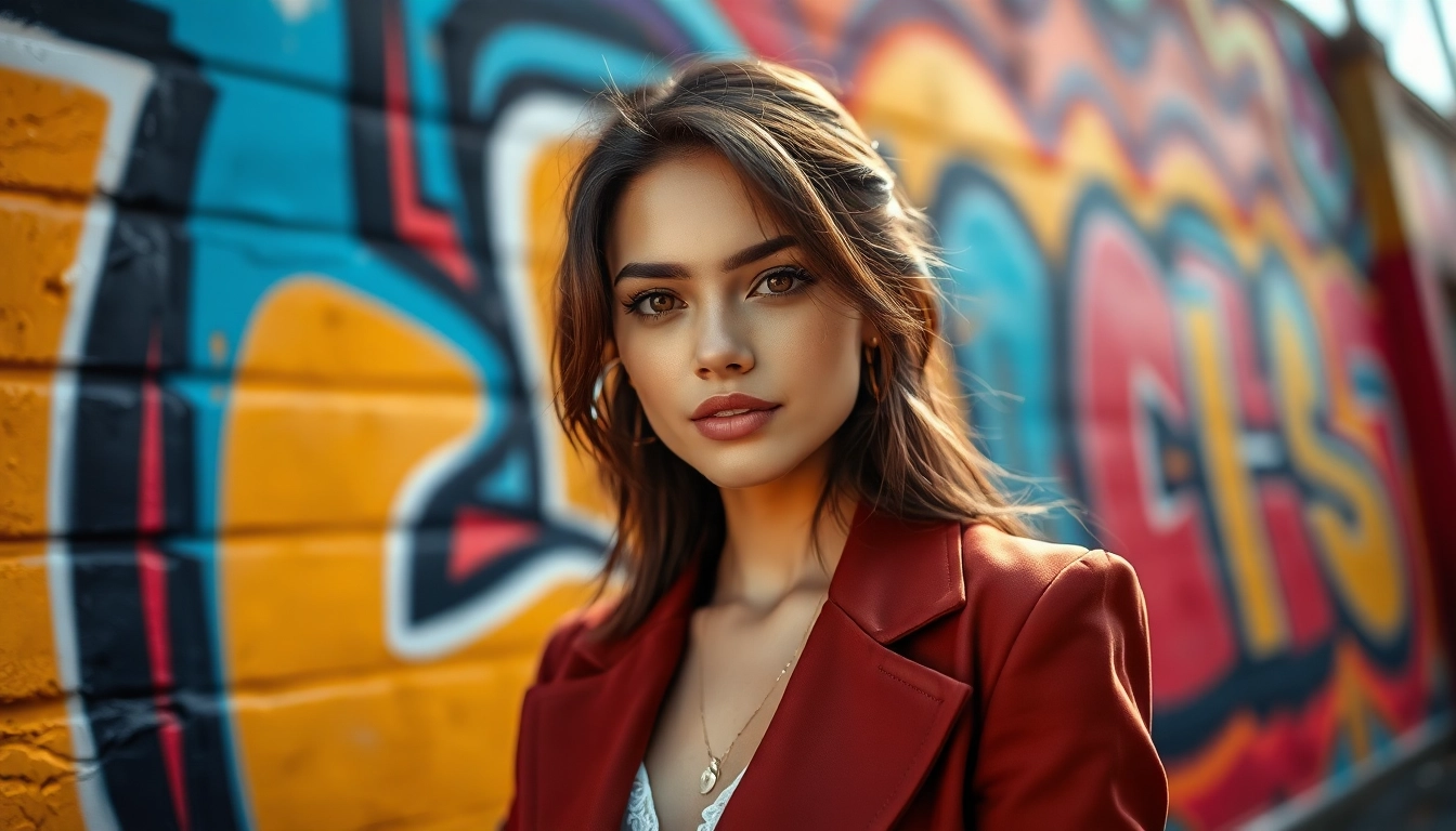 Realizza un book fotografico modelle con eleganza e arte urbana.