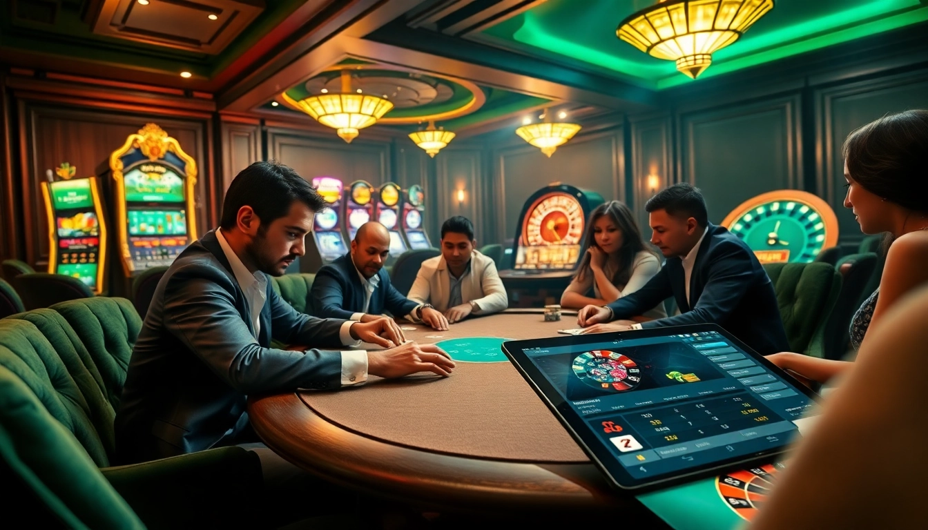 Vivez des moments palpitants dans un casino en ligne Français avec un passionnant jeu de poker en cours.