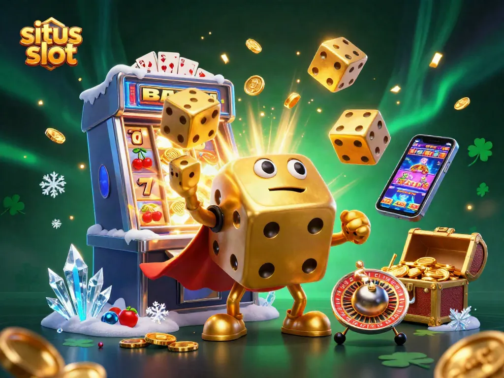 Engage in situs slot games featuring dazzling jackpots and vibrant casino action.