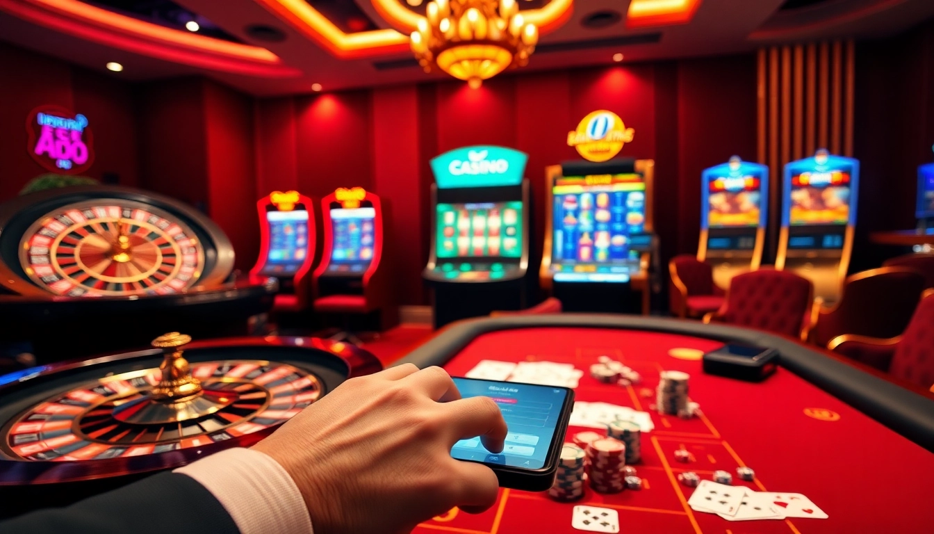 Découvrez le casino en ligne France avec des machines à sous captivantes et un gameplay de poker dans un cadre luxueux.