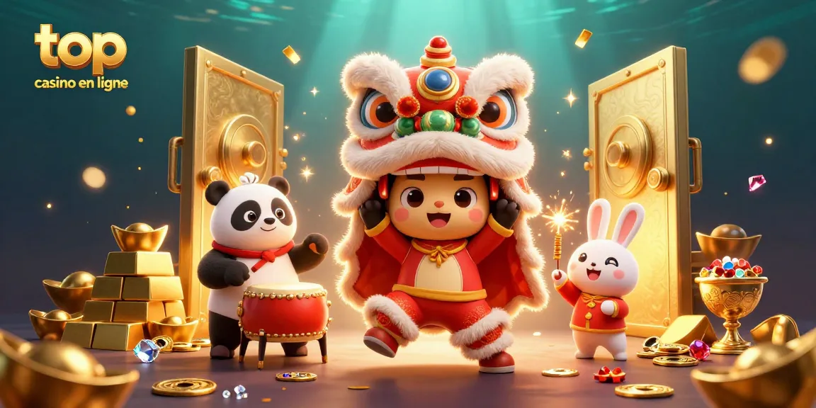 Venez découvrir les jeux passionnants au top casino en ligne avec des éléments de fête vibrants.