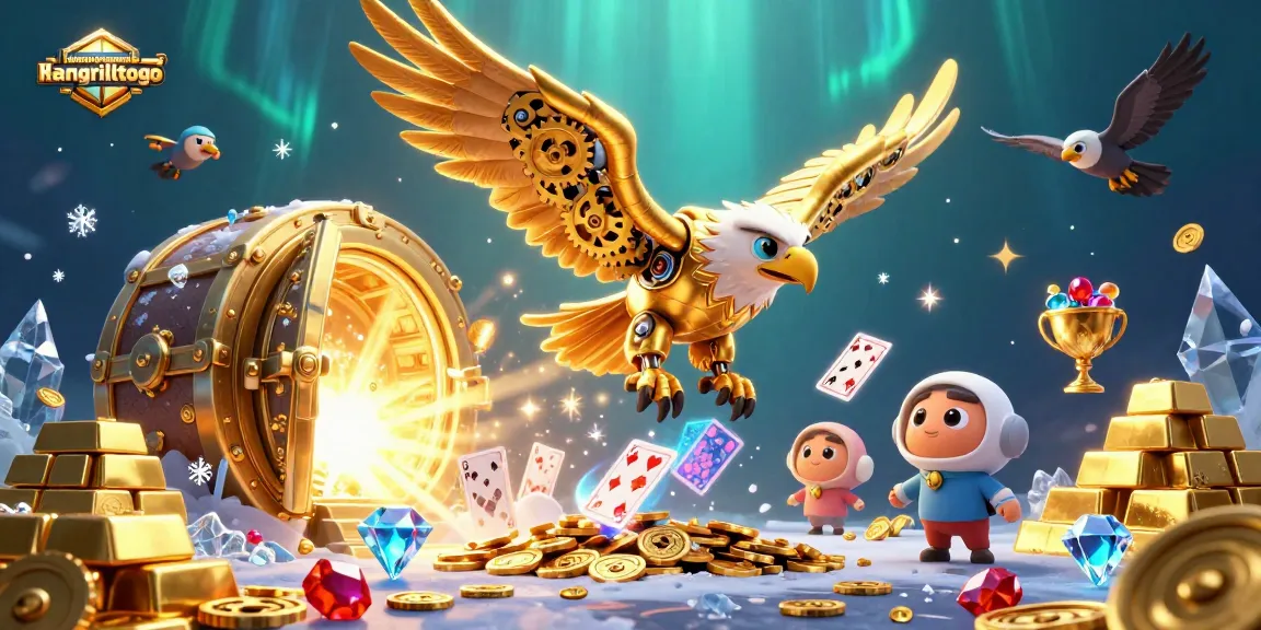 Engage with the best of lamatracamexicangrilltogo's thrilling casino world, featuring a grand entry through golden treasure vaults.