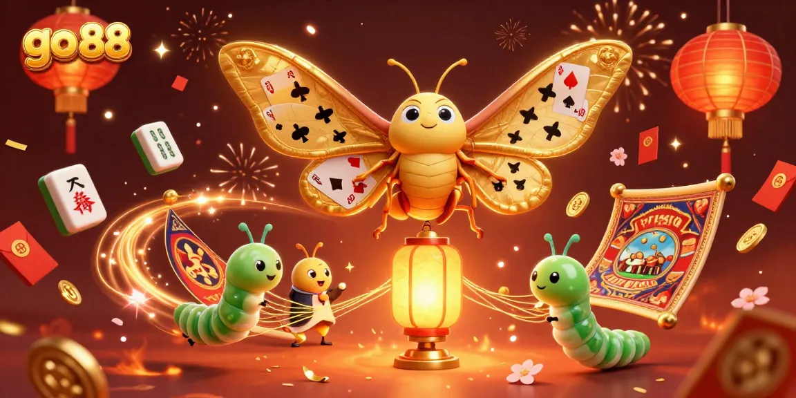 Experience thrilling gameplay with go 88 in this vibrant casino scene featuring lucky symbols and dynamic elements.