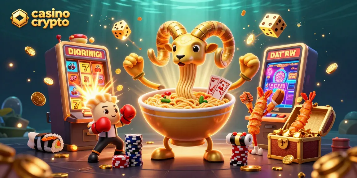 Plongez dans l'univers des jeux en ligne avec cet art de casino crypto vibrant