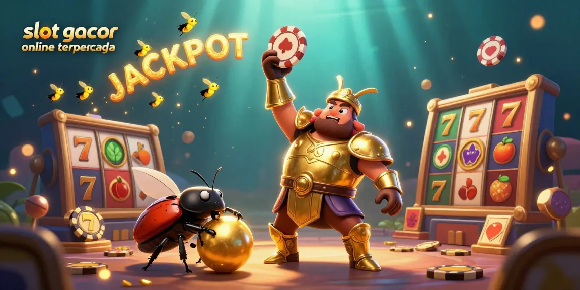 Slot gacor online terpercaya, menampilkan karakter lucu dalam permainan slot menang di kasino virtual.