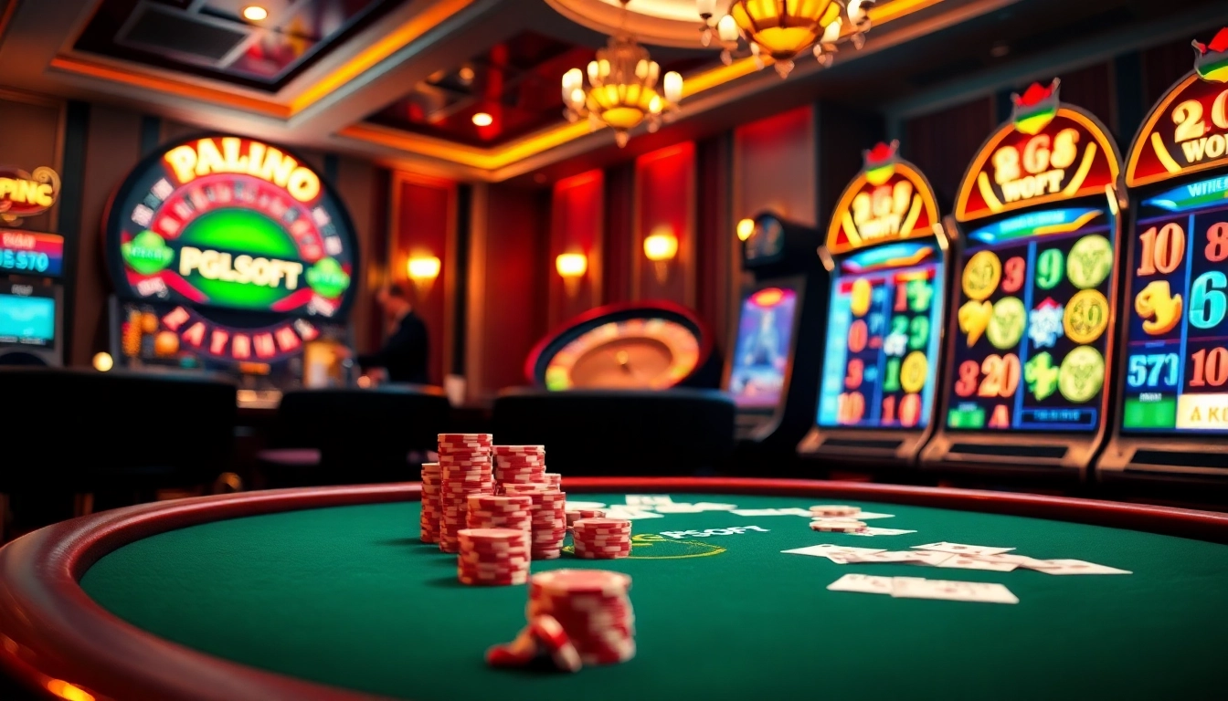 Experience the excitement of casino gaming with pg soft mobile interfaces and vibrant slot machines.