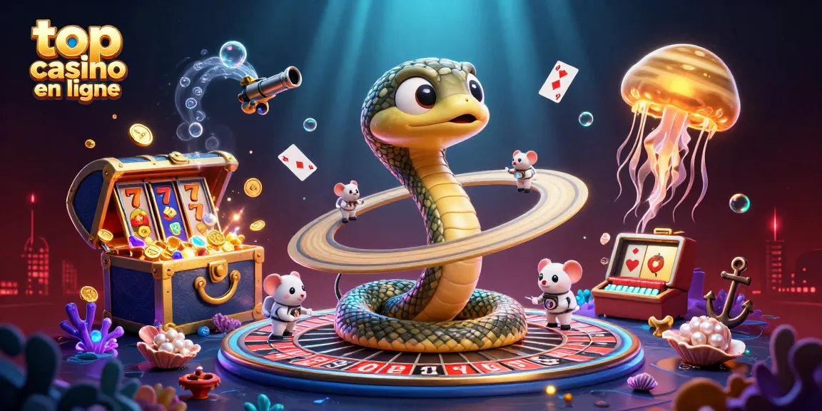 Placer des paris sur le top casino en ligne avec des personnages 3D animés et des éléments colorés.