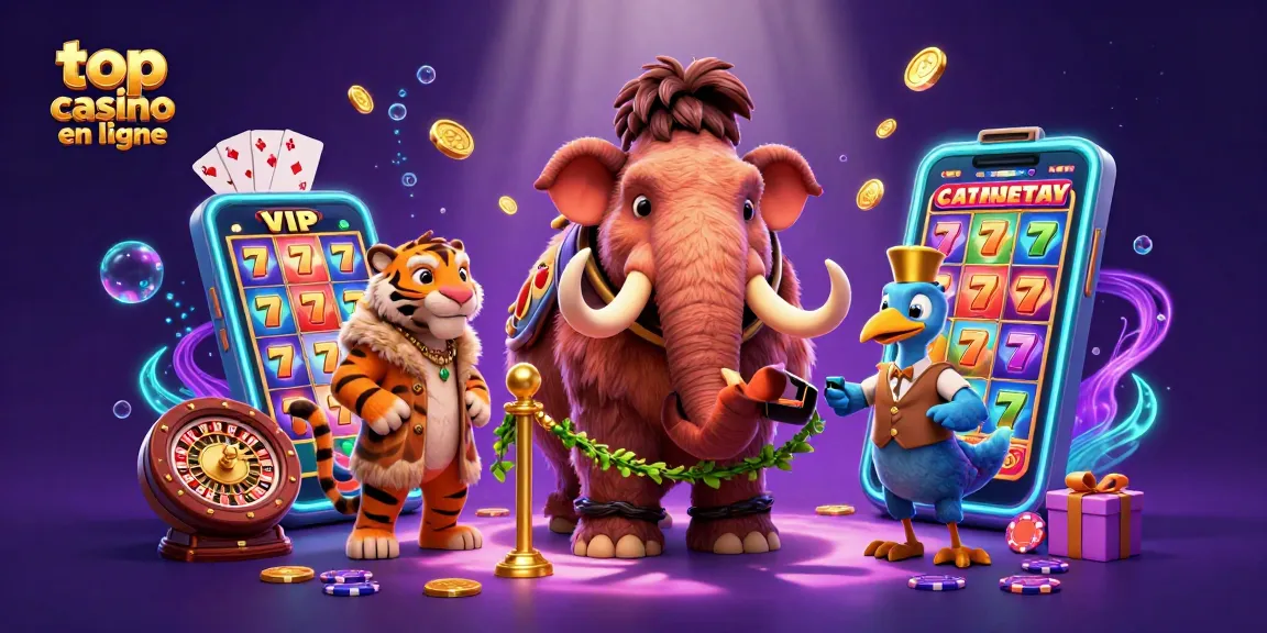 Vivez l'expérience des meilleurs jeux dans un top casino en ligne avec nos personnages animés uniques.