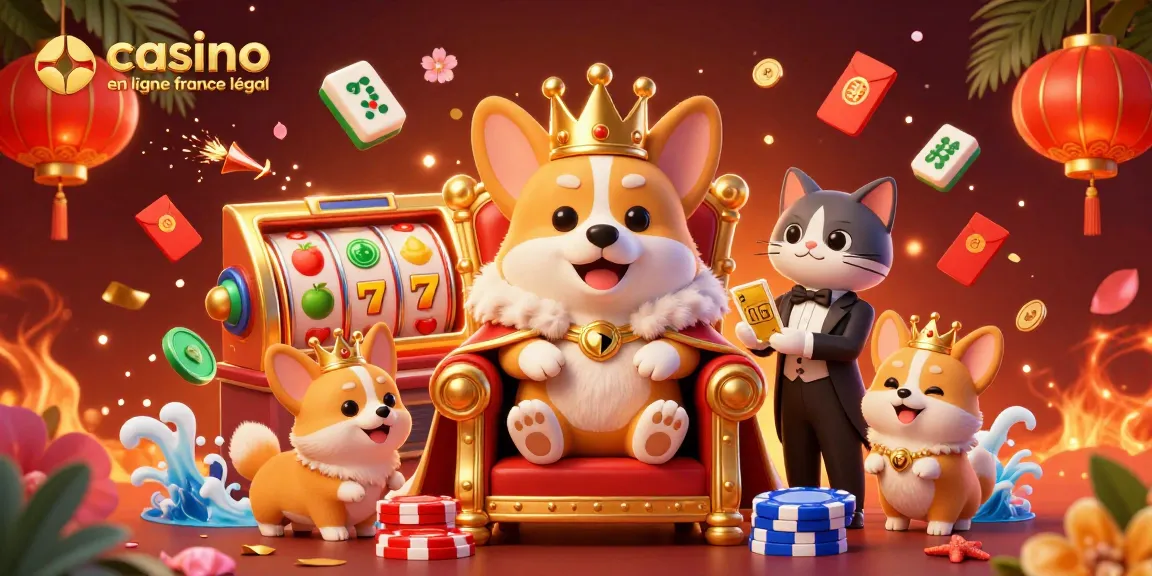 Gagnez des moments inoubliables sur casino en ligne France légal avec un roi corgi et son majordome