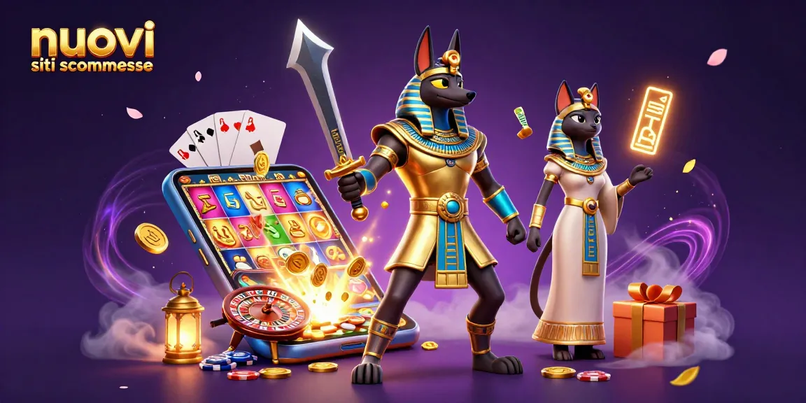 Offrendo nuovi siti scommesse con bonus, Anubis e Bastet dominano il mondo delle scommesse.
