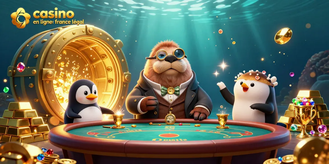 Explorez le casino en ligne france légal avec cette scène de jeu immersive et colorée mettant en avant des personnages uniques.