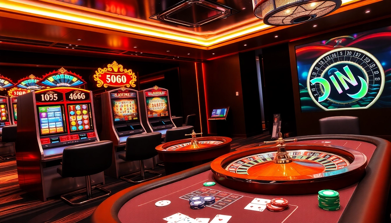 Experience thrilling games with https://jun886.dev/ in a vibrant casino atmosphere.