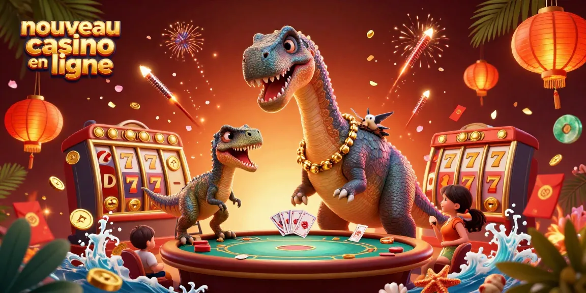 Jouez avec le nouveau casino en ligne, observe des personnages amusants et des éléments colorés.