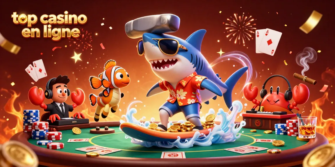 Atteignez vos cibles avec top casino en ligne grâce à une illustration captivante de jeux de plusieurs personnages dans un univers ludique.
