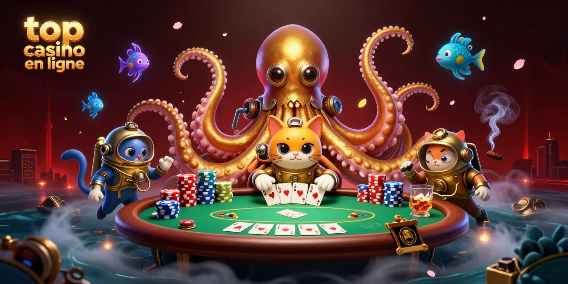 Plongez dans l'univers des jeux avec les meilleurs casinos en ligne, où des personnages fantastiques animés aux jeux de poker côtoient l'aventure.