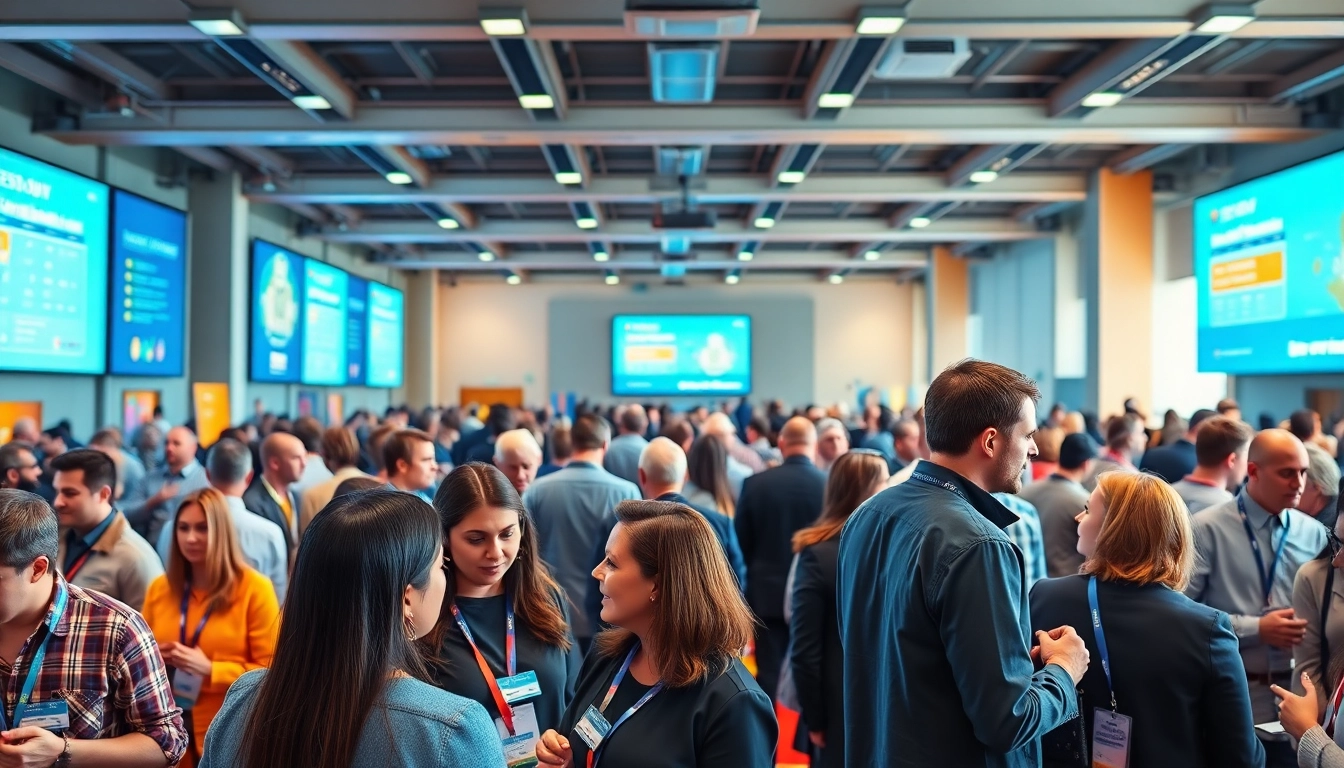 Engaging construction networking events, showcasing professionals connecting and collaborating in a vibrant atmosphere.