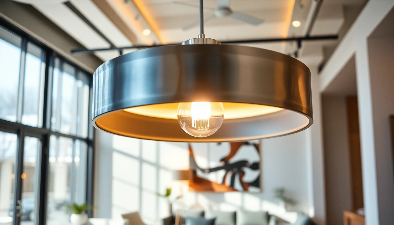 Sleek illumination enhancing a modern interior with stylish lighting fixtures and warm ambiance.