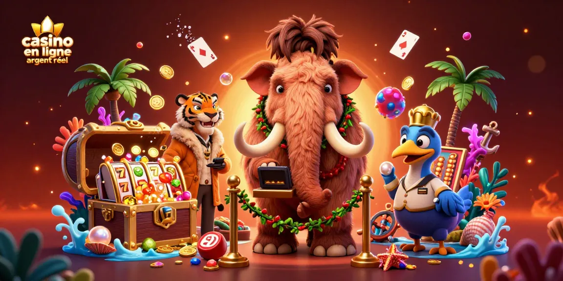 Profitez des jeux au casino en ligne argent réel avec une ambiance unique et festive.