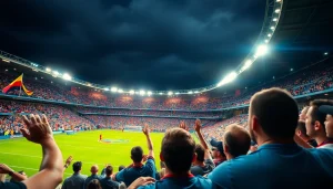 스포츠중계 실시간 중계를 즐기는 팬들의 열광적인 모습