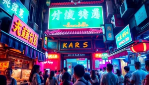 Discover the vibrant 하노이밤문화 scene, featuring lively crowds and colorful nightlife in Hanoi.