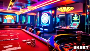 Experience the thrill of 8KBET with vibrant casino games and excitement.