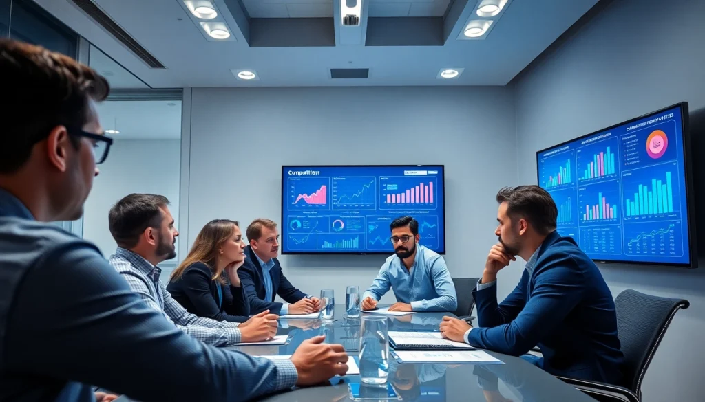 Analyze competitive intelligence strategies in a collaborative business environment.