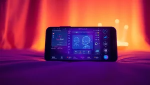 NSFW character AI interface showcasing charming digital characters and engaging technology.