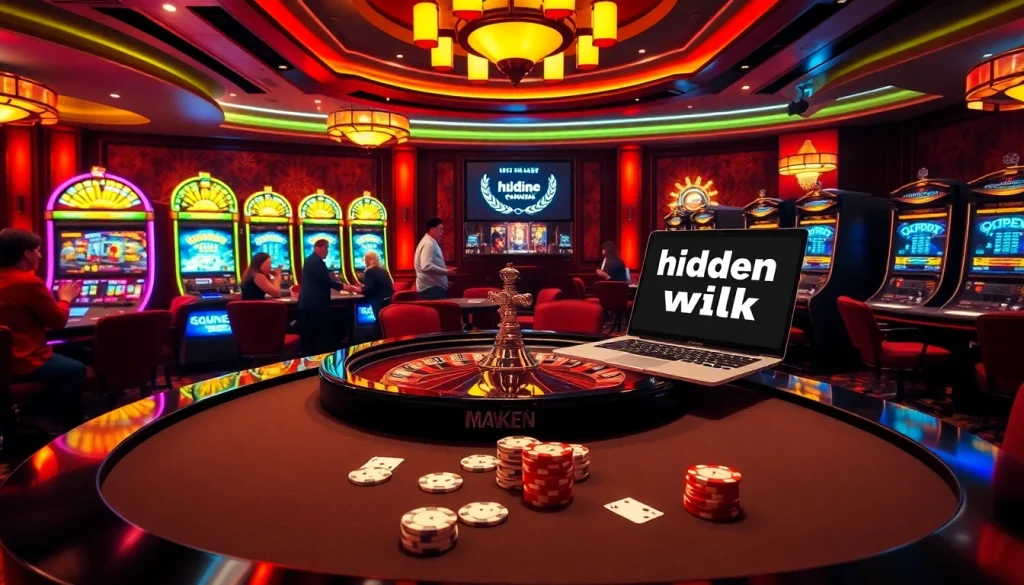 Win big at the casino while exploring hidden wiki links in this vibrant gaming scene.