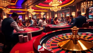Experience the excitement of gambling at CM88 with vibrant casino tables and engaging gameplay.