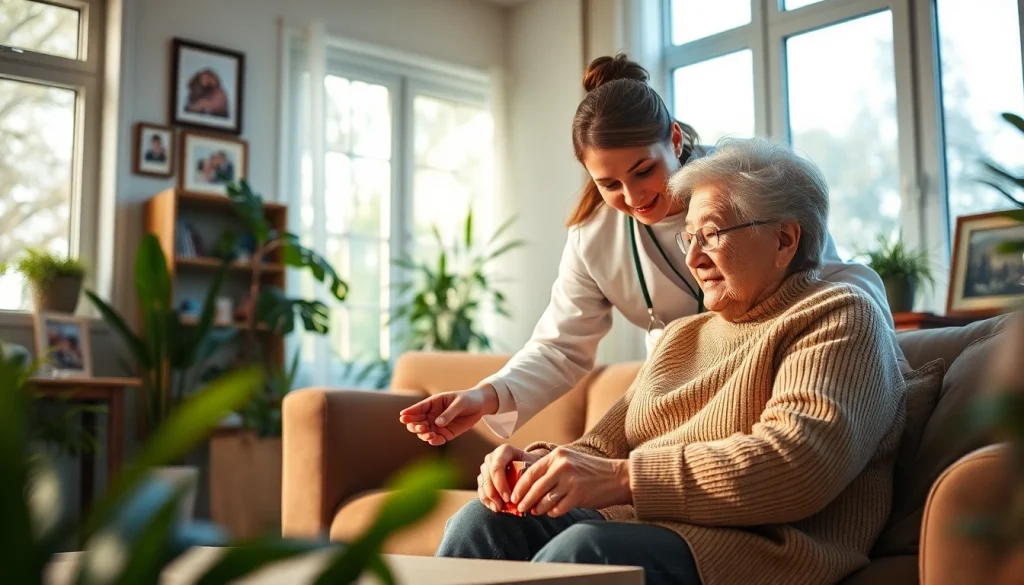 Caring interactions in austin senior home care setting for enhanced family engagement.