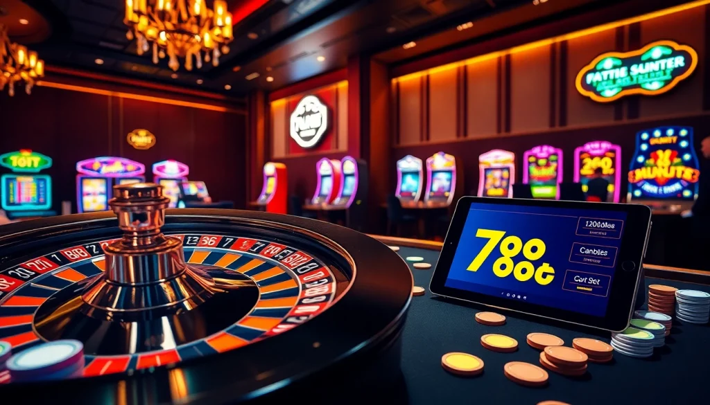 Experience the thrill of gaming at 7upbet with vibrant casino tables and exciting gameplay.
