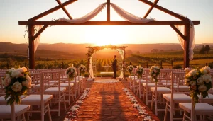 Celebrate your love at enchanting Clarksburg Wedding Venues with stunning outdoor setups.