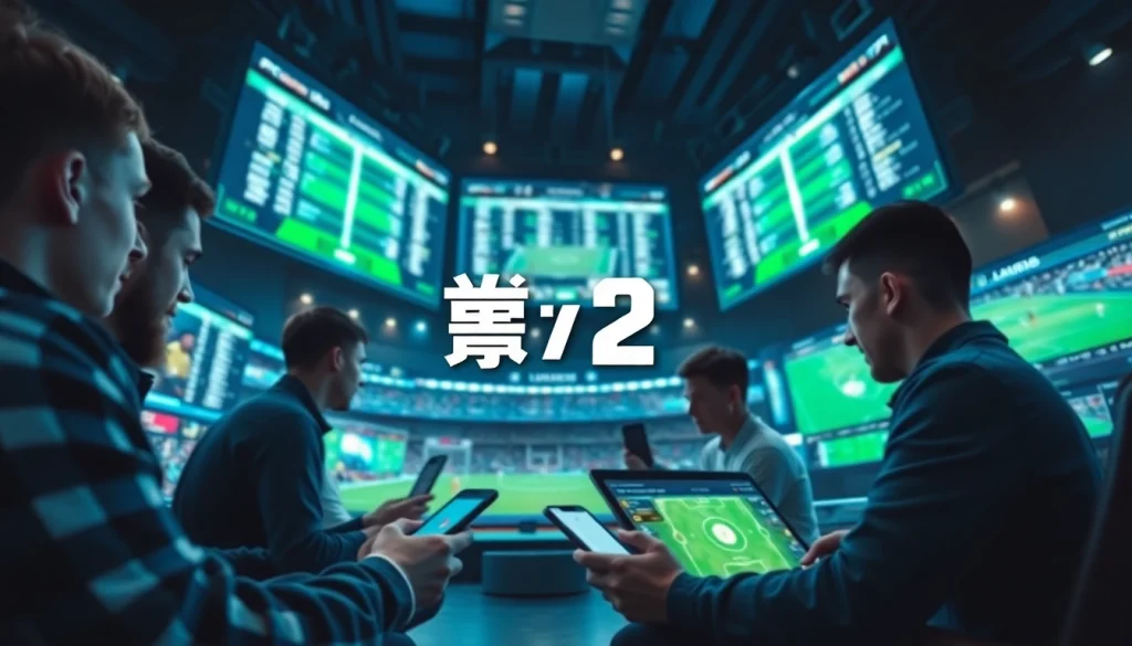 Engaging digital sports betting interface for 슈어맨2 showcasing live action and user interaction.