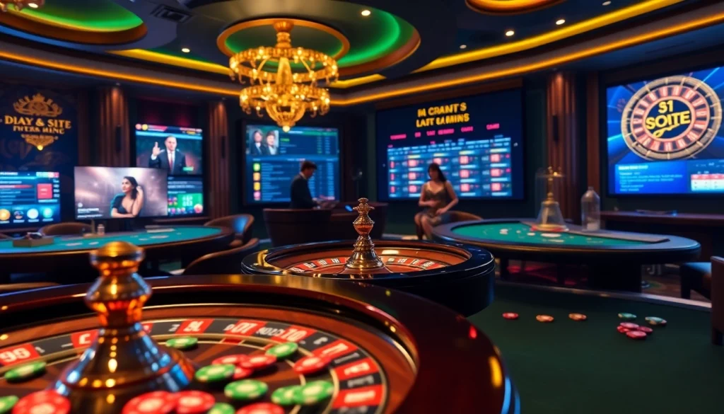Découvrez le frisson du casino en ligne Français avec des tables vibrantes et un gameplay captivant.
